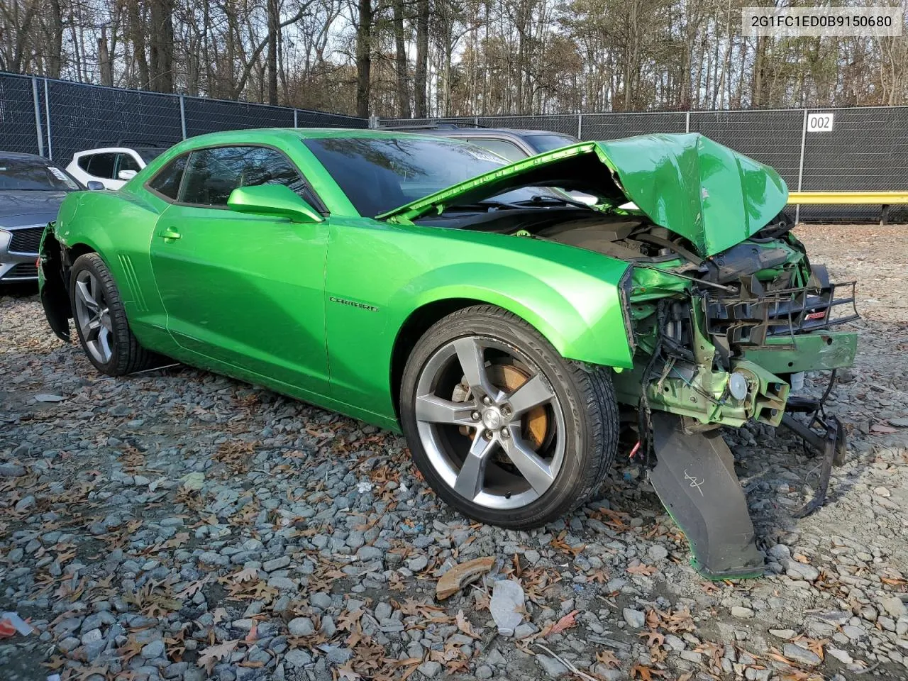 2011 Chevrolet Camaro Lt VIN: 2G1FC1ED0B9150680 Lot: 80272614