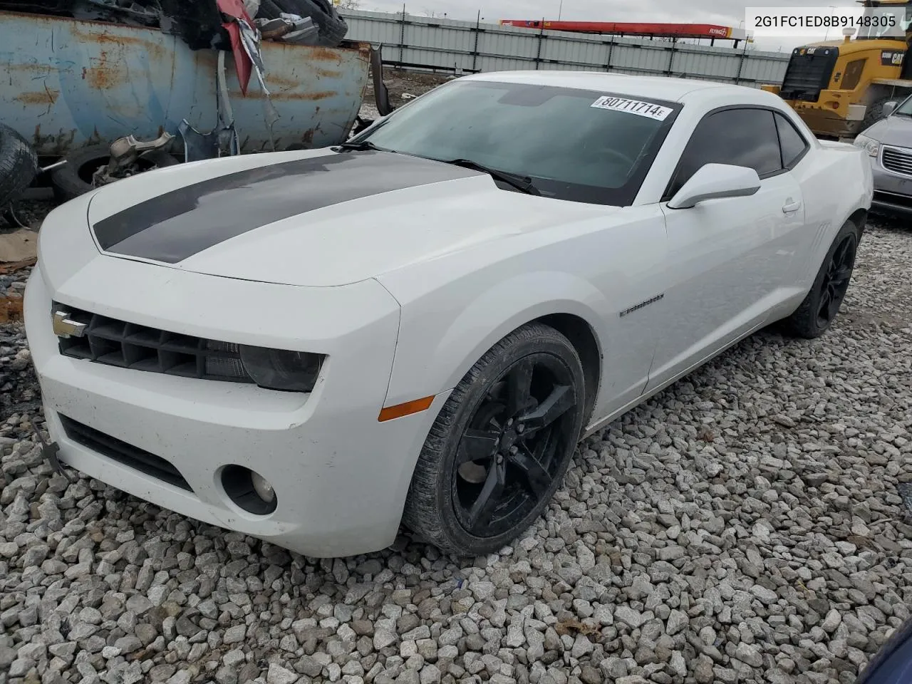 2011 Chevrolet Camaro Lt VIN: 2G1FC1ED8B9148305 Lot: 80711714