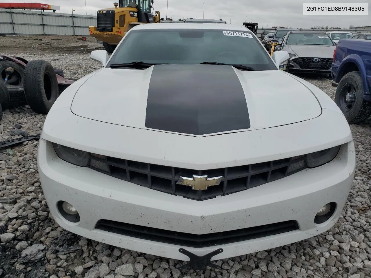 2011 Chevrolet Camaro Lt VIN: 2G1FC1ED8B9148305 Lot: 80711714