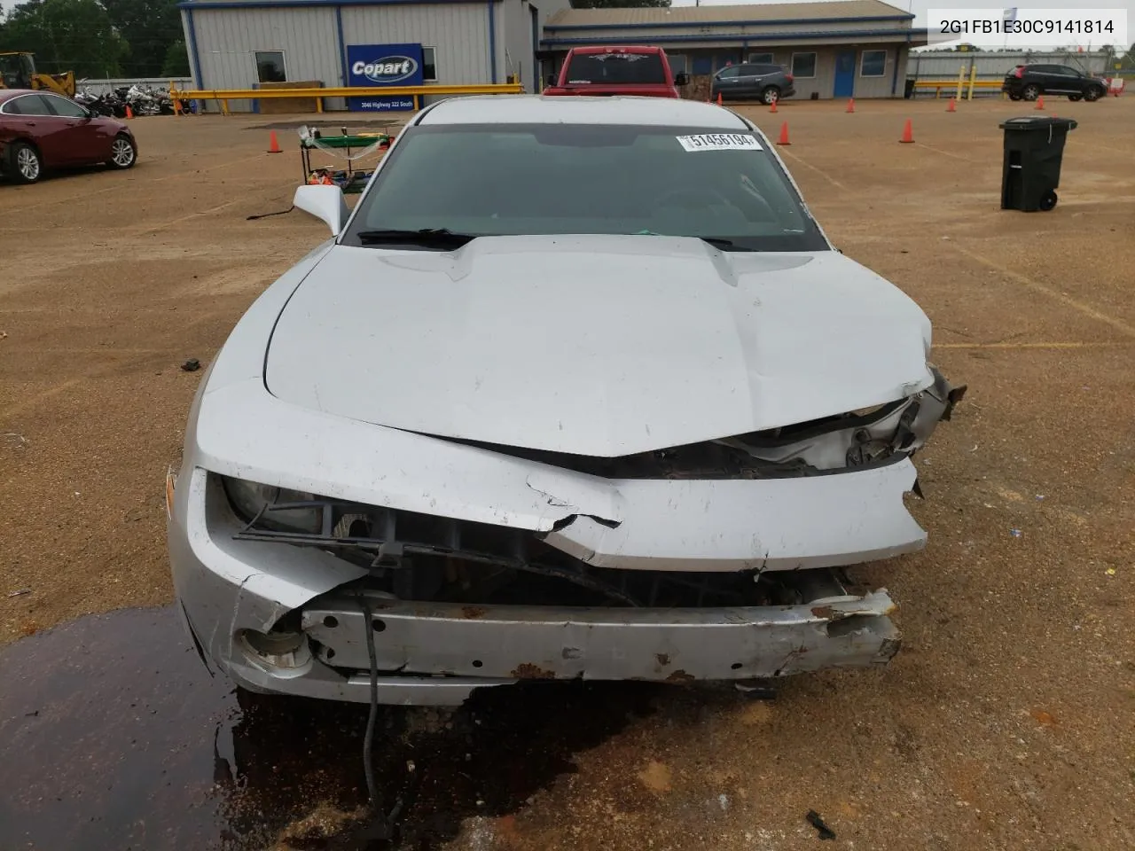 2G1FB1E30C9141814 2012 Chevrolet Camaro Lt