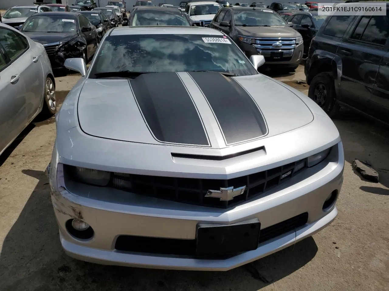 2012 Chevrolet Camaro 2Ss VIN: 2G1FK1EJ1C9160614 Lot: 55368614