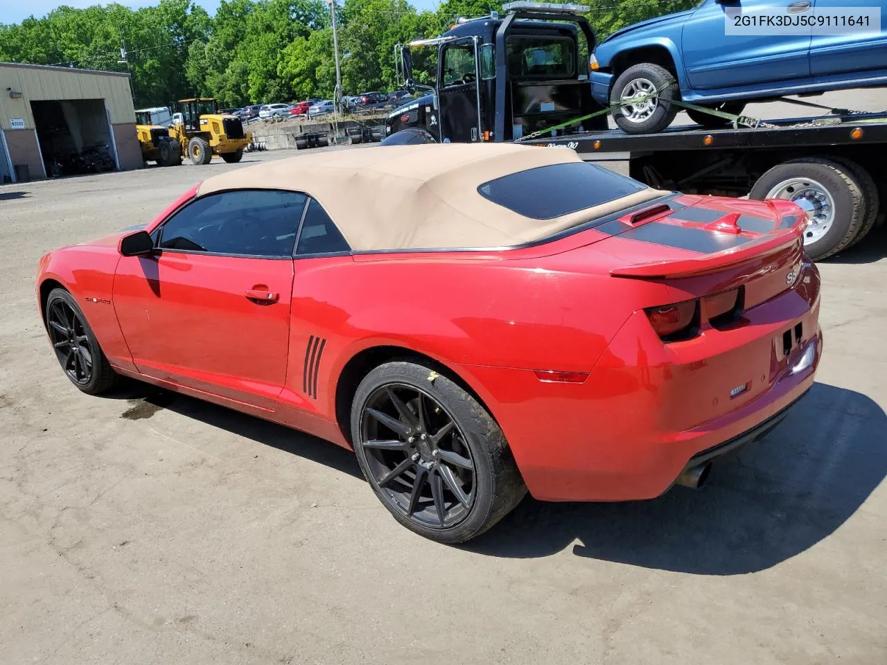 2G1FK3DJ5C9111641 2012 Chevrolet Camaro 2Ss