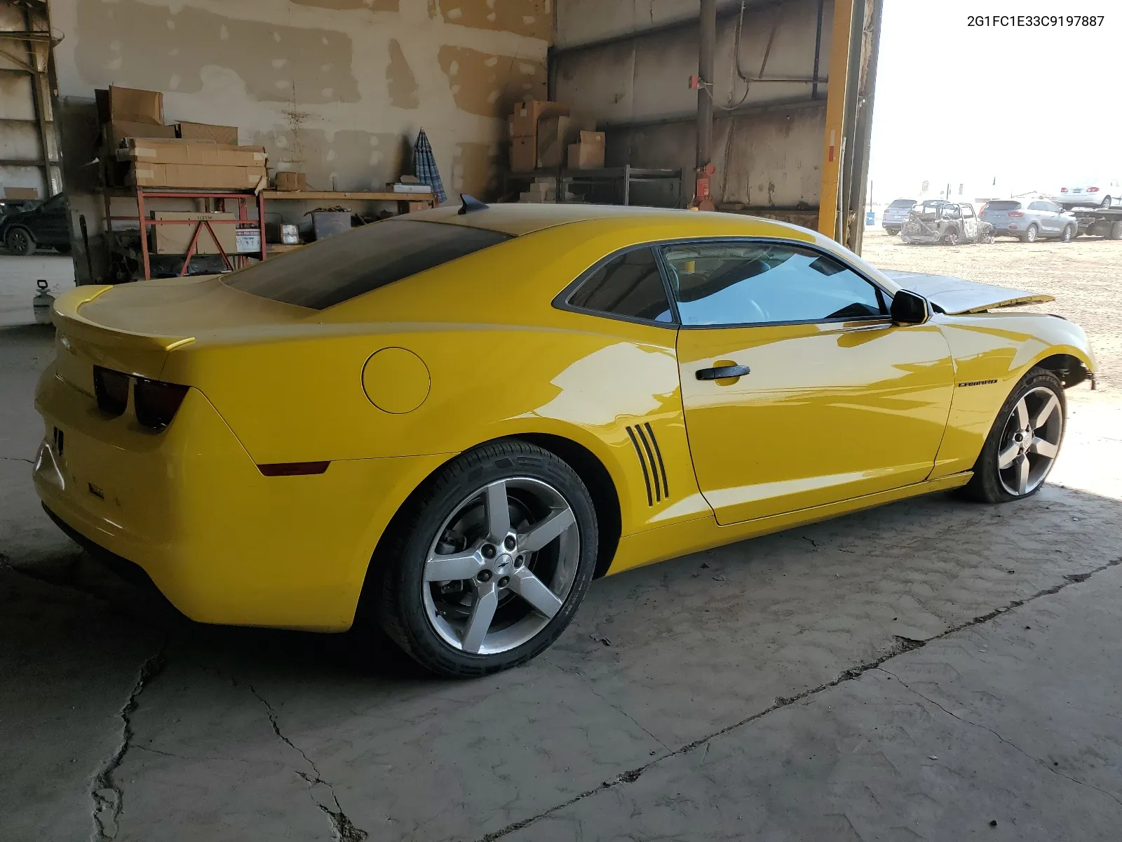 2012 Chevrolet Camaro Lt VIN: 2G1FC1E33C9197887 Lot: 57228094