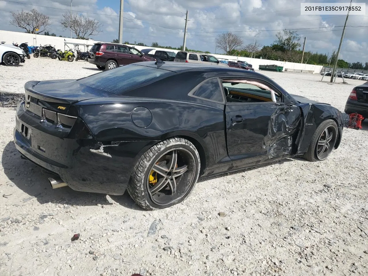 2012 Chevrolet Camaro Lt VIN: 2G1FB1E35C9178552 Lot: 61801874