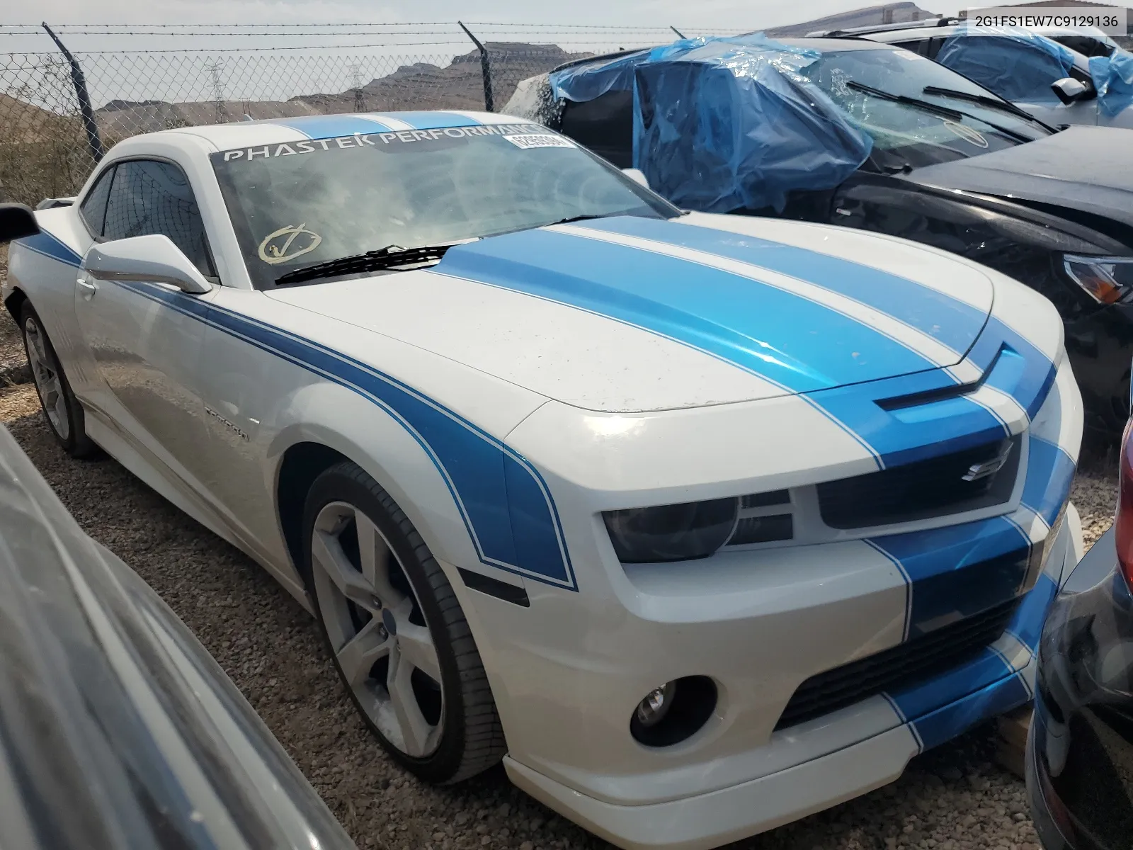 2G1FS1EW7C9129136 2012 Chevrolet Camaro Ss