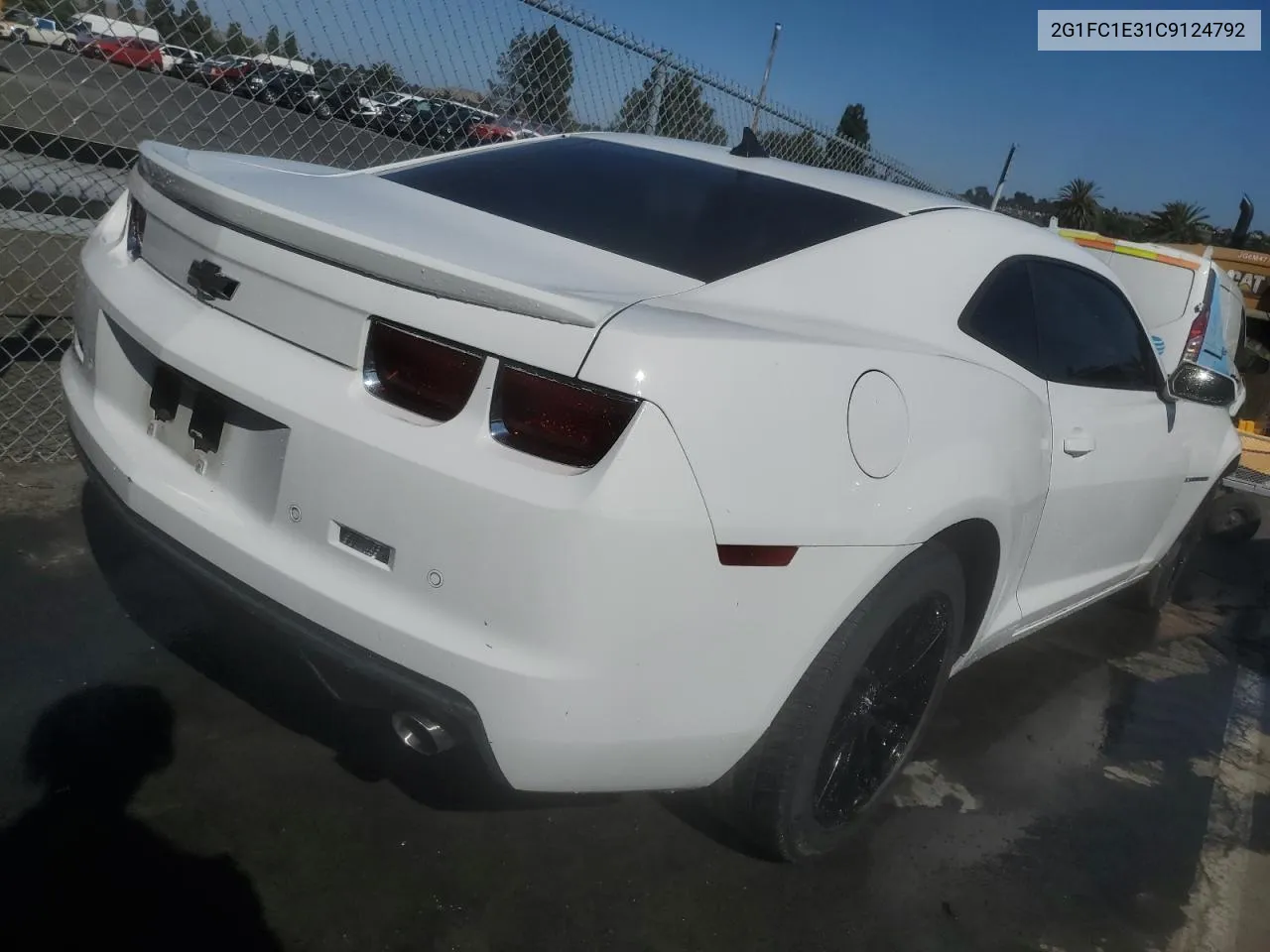 2G1FC1E31C9124792 2012 Chevrolet Camaro Lt