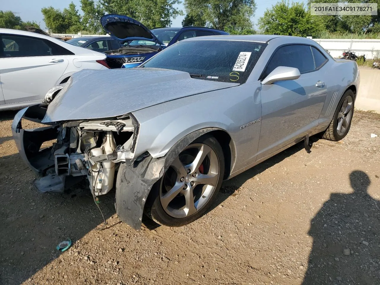 2012 Chevrolet Camaro Ls VIN: 2G1FA1E34C9178271 Lot: 64205274