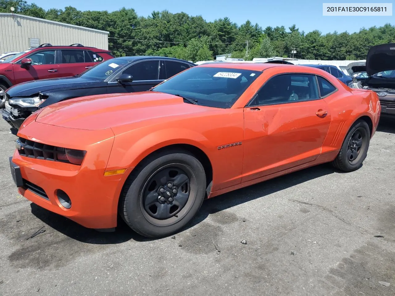 2012 Chevrolet Camaro Ls VIN: 2G1FA1E30C9165811 Lot: 64228334