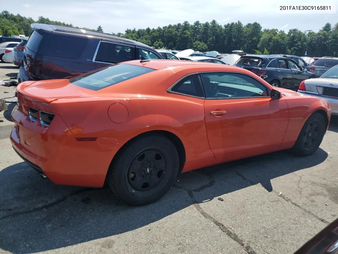 2012 Chevrolet Camaro Ls VIN: 2G1FA1E30C9165811 Lot: 64228334