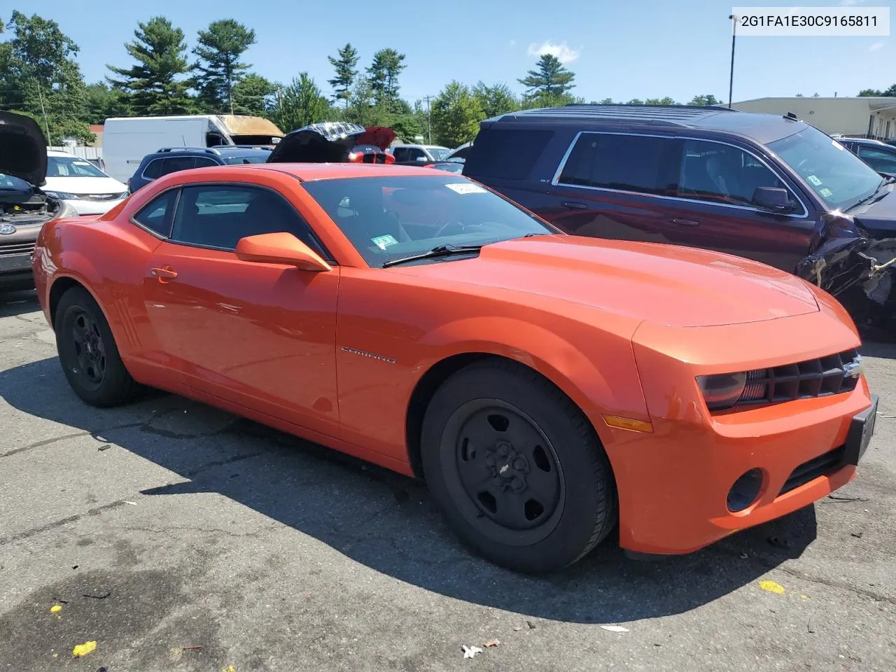 2012 Chevrolet Camaro Ls VIN: 2G1FA1E30C9165811 Lot: 64228334