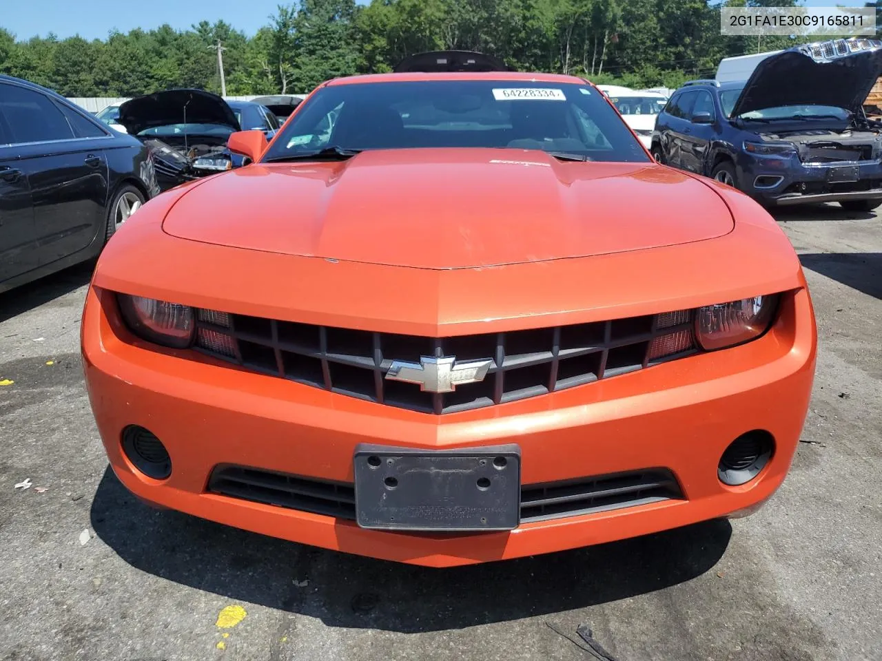 2012 Chevrolet Camaro Ls VIN: 2G1FA1E30C9165811 Lot: 64228334