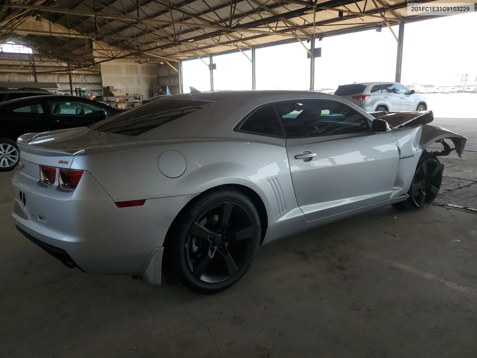 2012 Chevrolet Camaro Lt VIN: 2G1FC1E31C9103229 Lot: 64369274