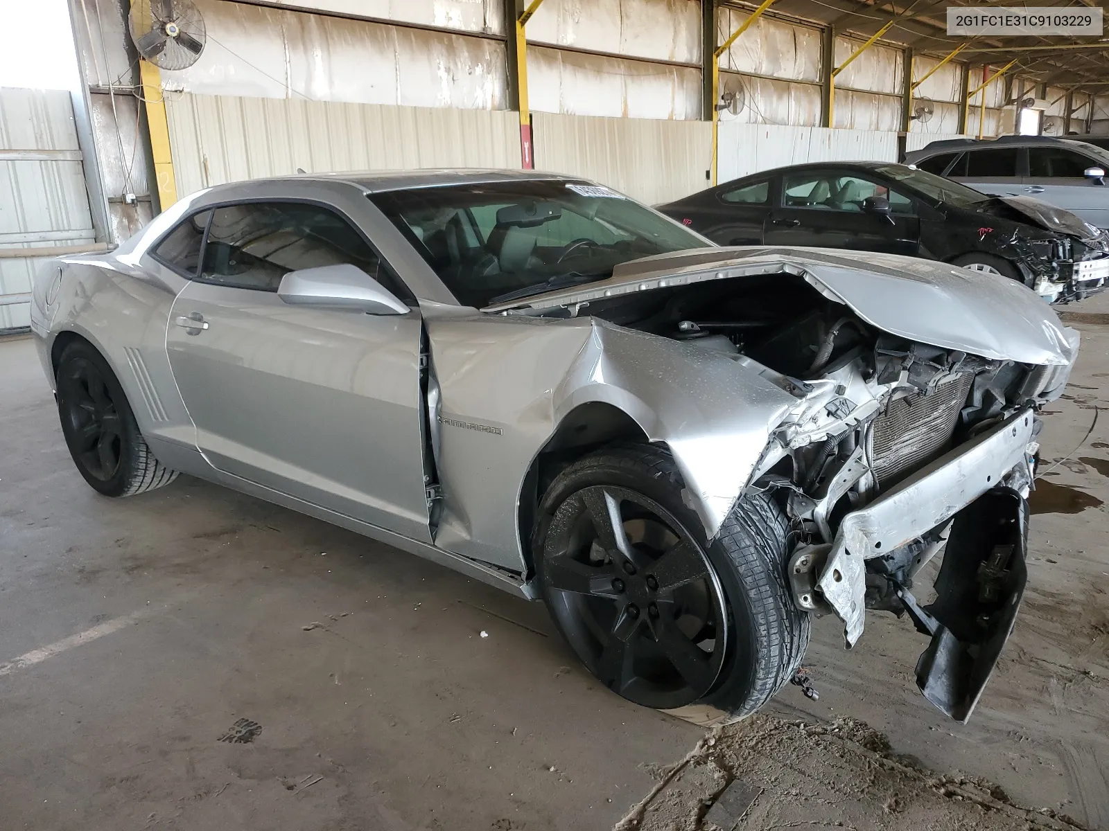 2012 Chevrolet Camaro Lt VIN: 2G1FC1E31C9103229 Lot: 64369274