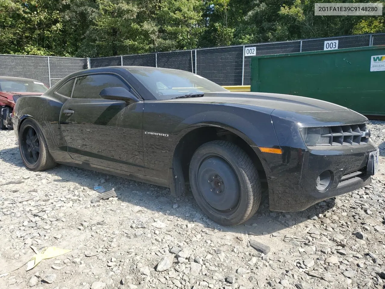 2G1FA1E39C9148280 2012 Chevrolet Camaro Ls