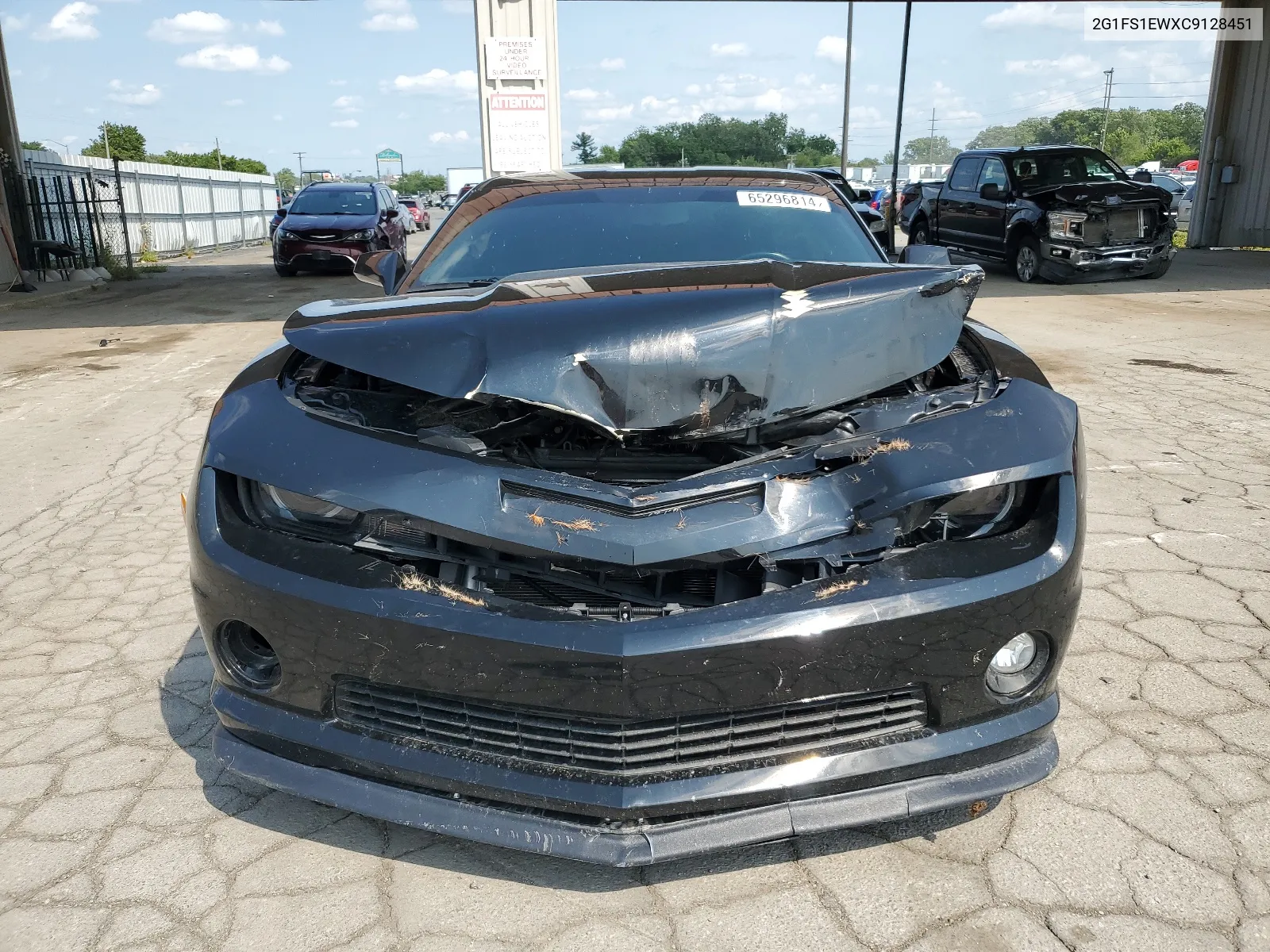 2012 Chevrolet Camaro Ss VIN: 2G1FS1EWXC9128451 Lot: 65296814