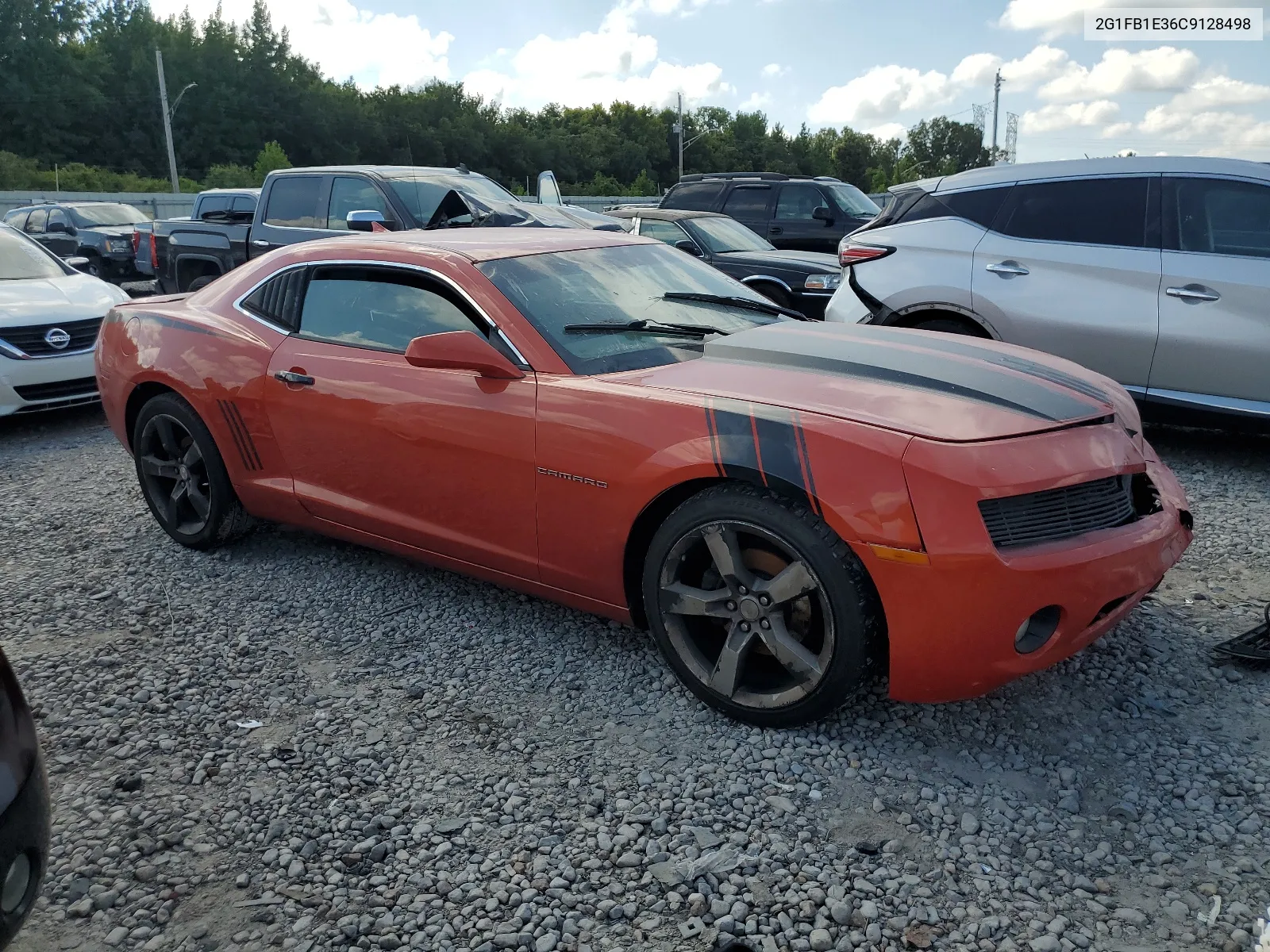 2G1FB1E36C9128498 2012 Chevrolet Camaro Lt