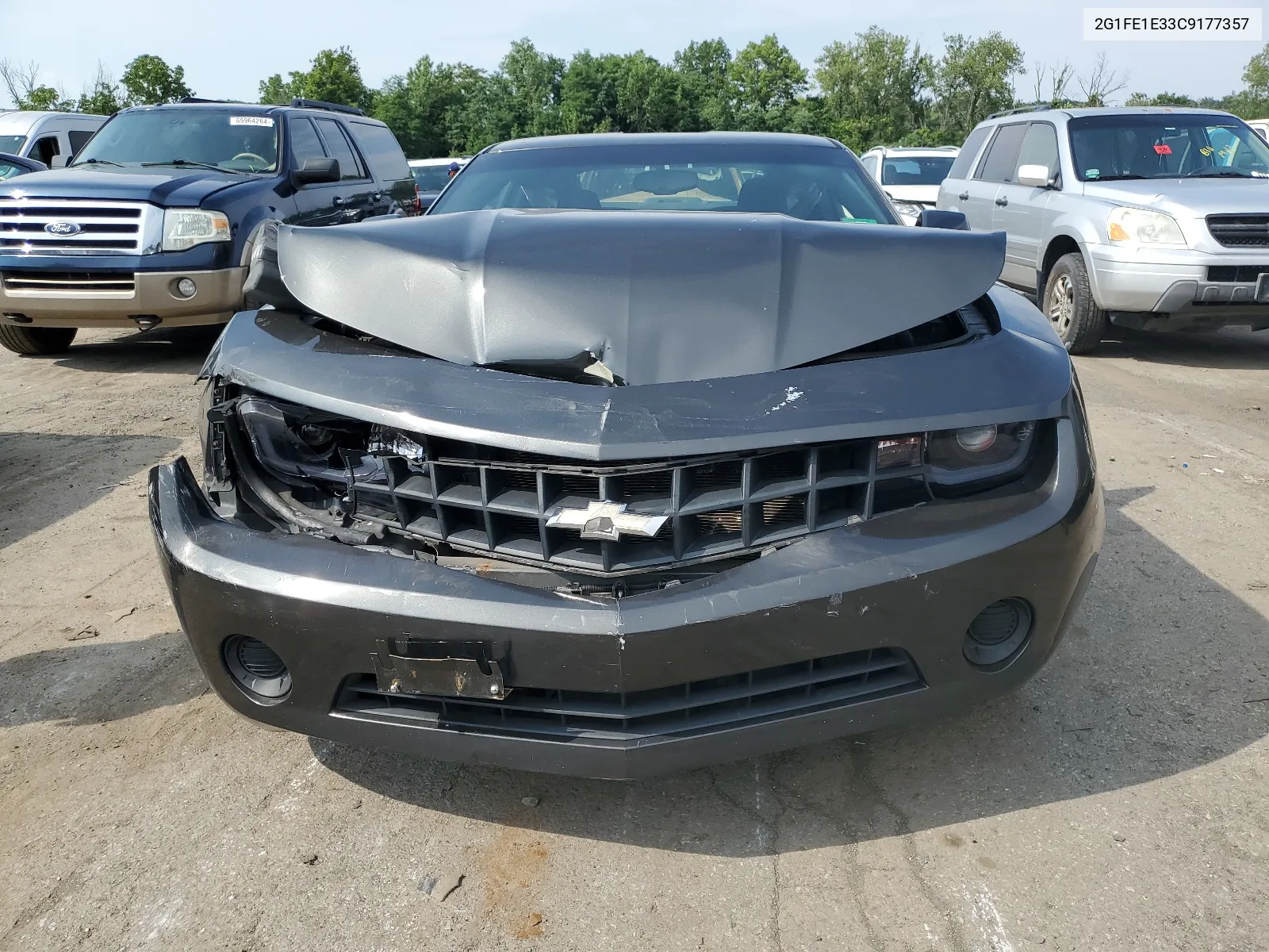 2G1FE1E33C9177357 2012 Chevrolet Camaro Ls