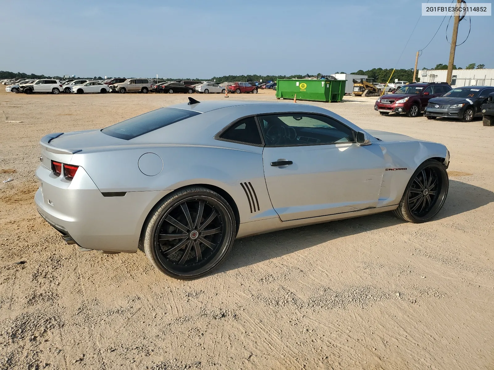 2012 Chevrolet Camaro Lt VIN: 2G1FB1E35C9114852 Lot: 66109894