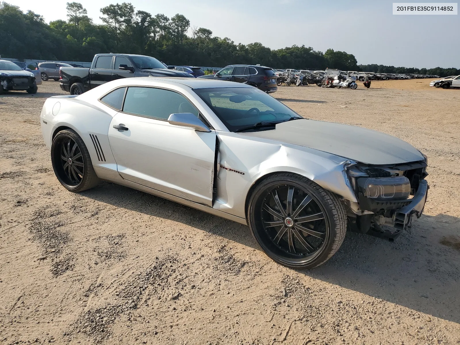 2012 Chevrolet Camaro Lt VIN: 2G1FB1E35C9114852 Lot: 66109894