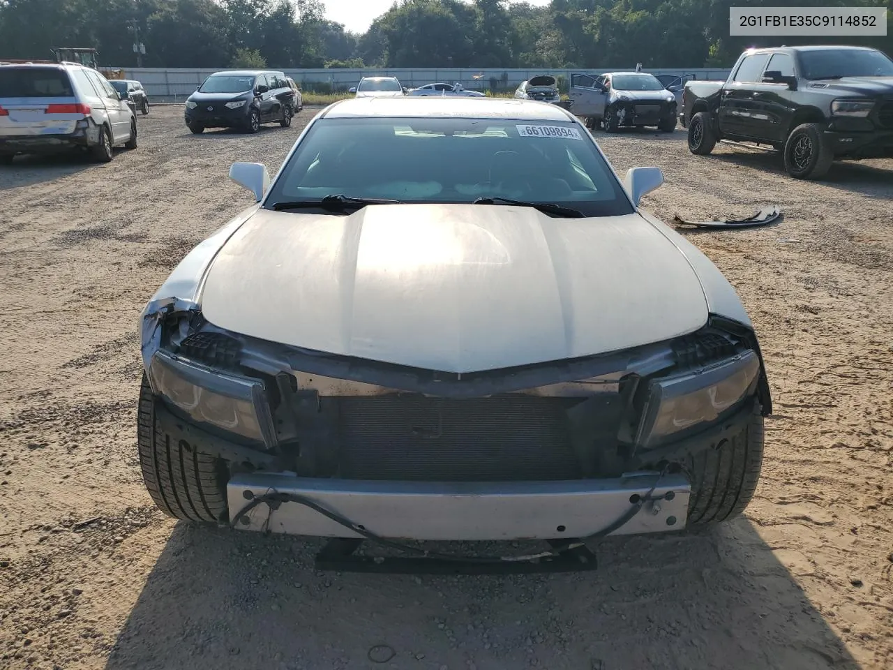 2G1FB1E35C9114852 2012 Chevrolet Camaro Lt