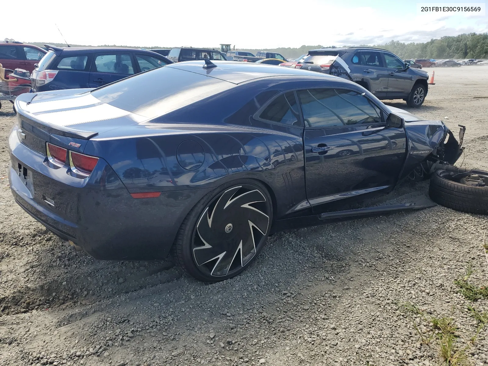 2012 Chevrolet Camaro Lt VIN: 2G1FB1E30C9156569 Lot: 66564014