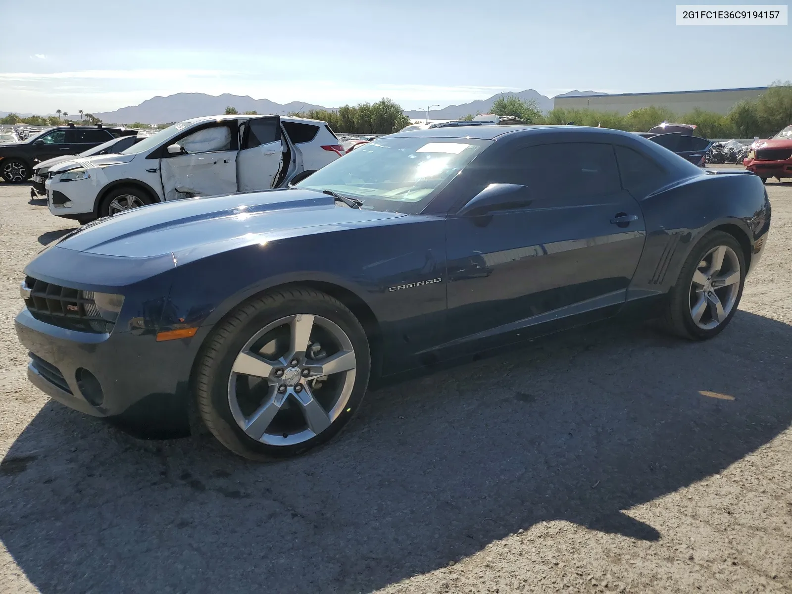 2G1FC1E36C9194157 2012 Chevrolet Camaro Lt