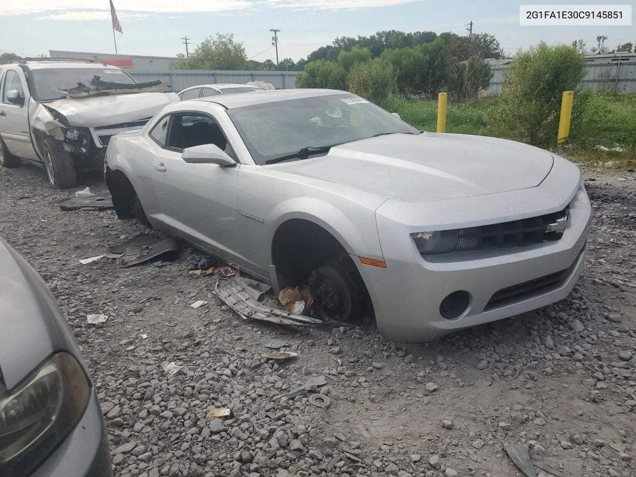 2G1FA1E30C9145851 2012 Chevrolet Camaro Ls