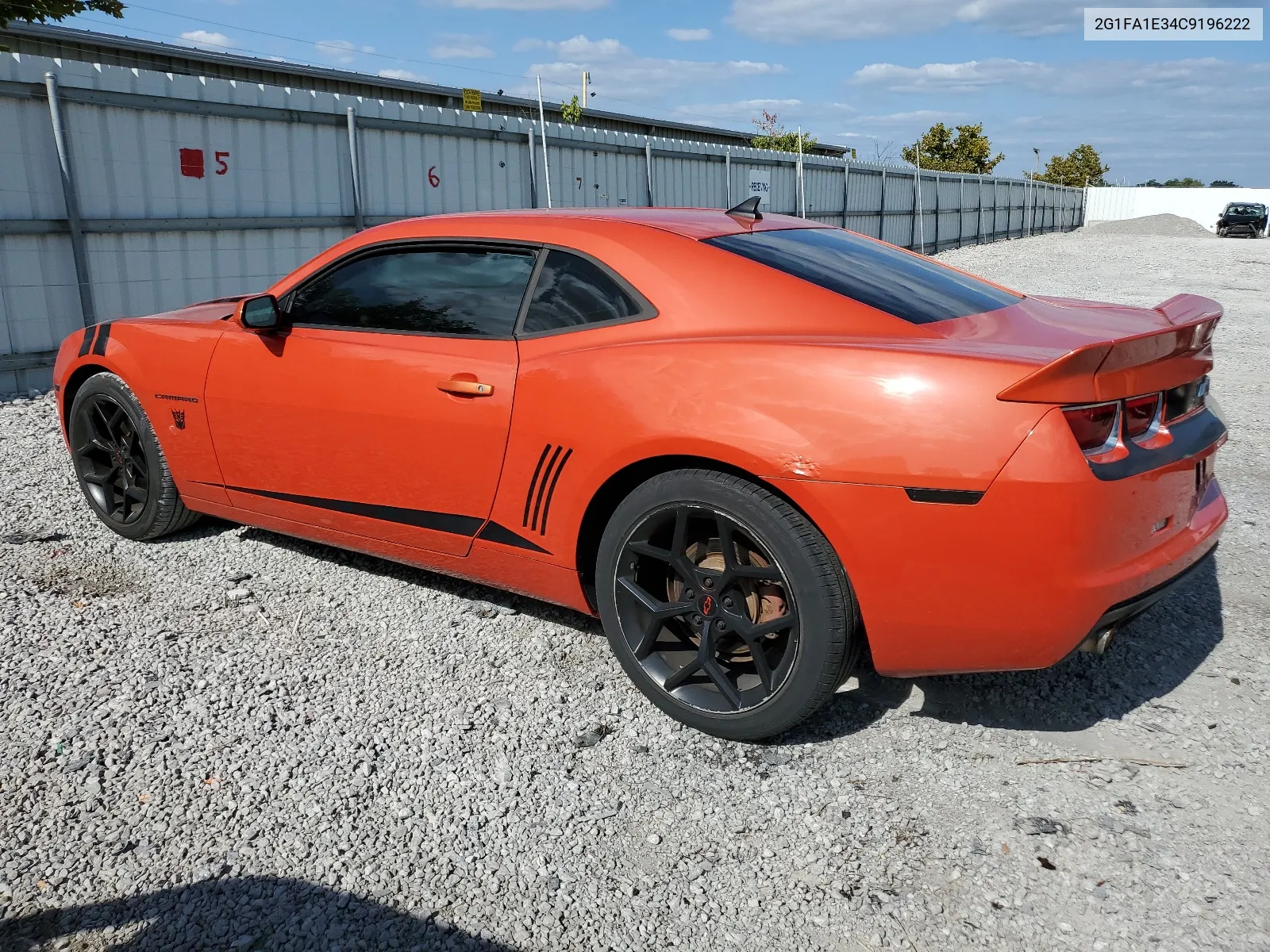 2G1FA1E34C9196222 2012 Chevrolet Camaro Ls