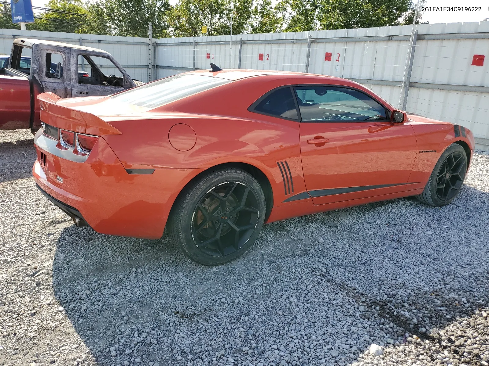 2012 Chevrolet Camaro Ls VIN: 2G1FA1E34C9196222 Lot: 68159794