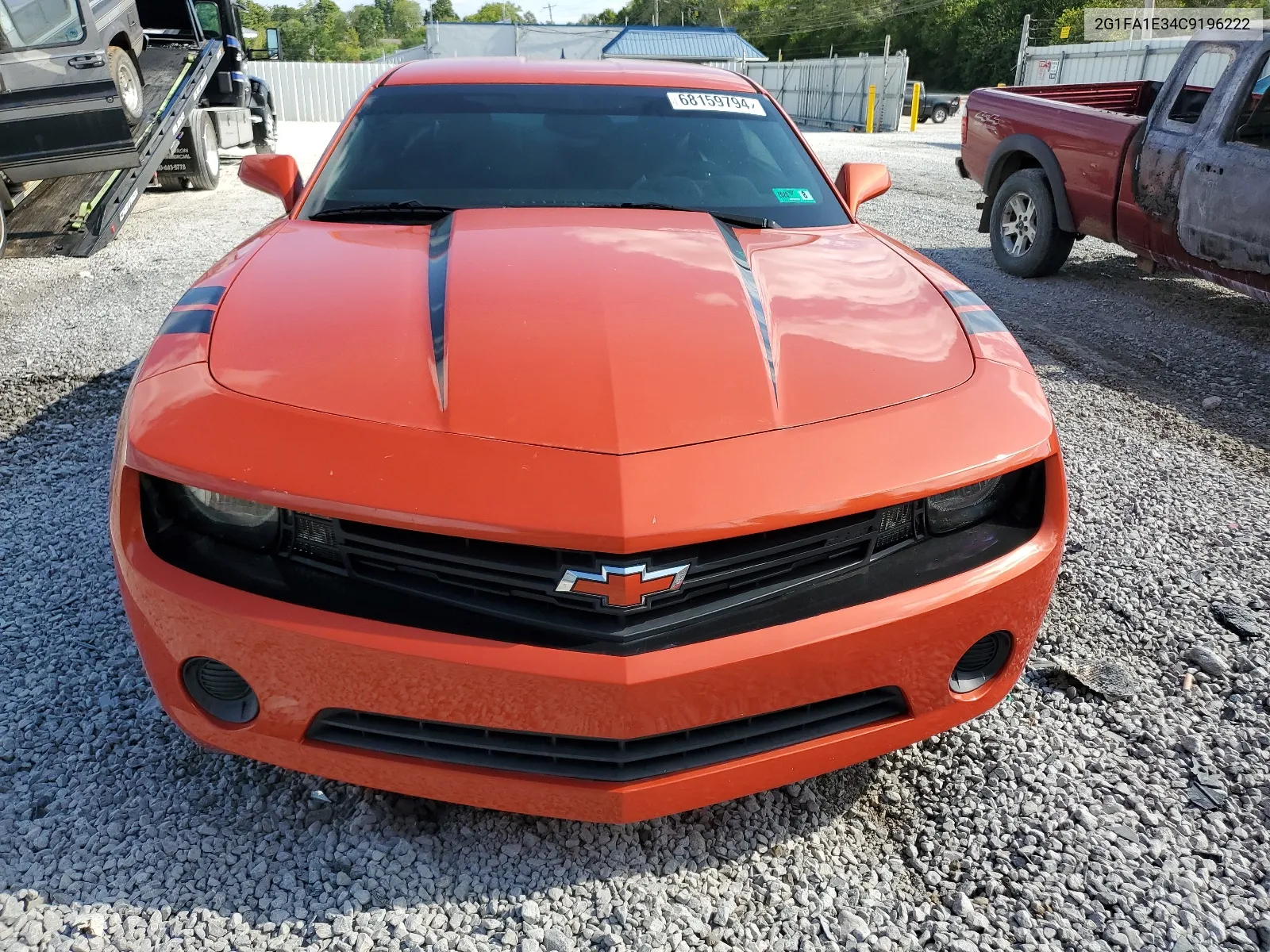 2012 Chevrolet Camaro Ls VIN: 2G1FA1E34C9196222 Lot: 68159794