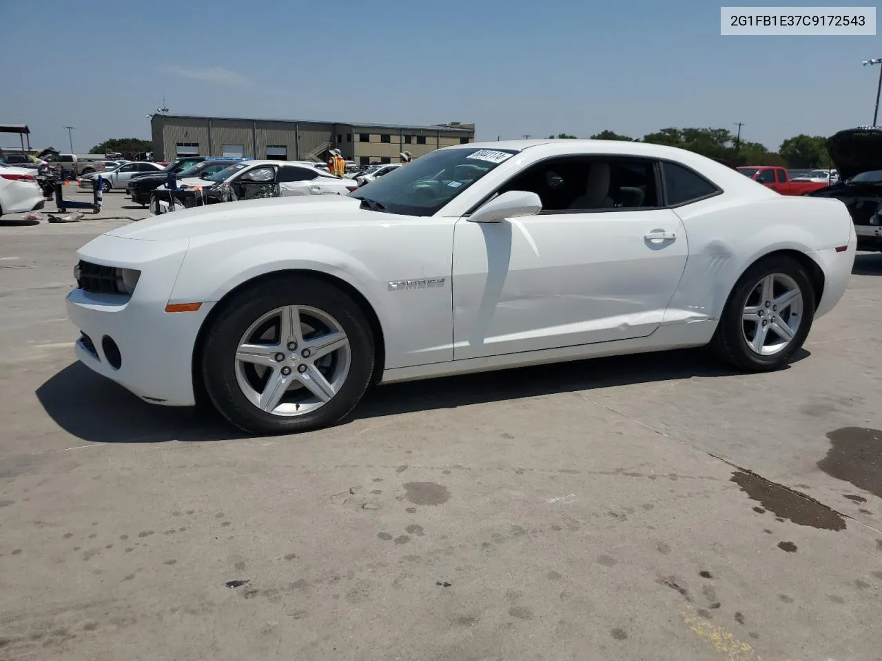 2012 Chevrolet Camaro Lt VIN: 2G1FB1E37C9172543 Lot: 68441174