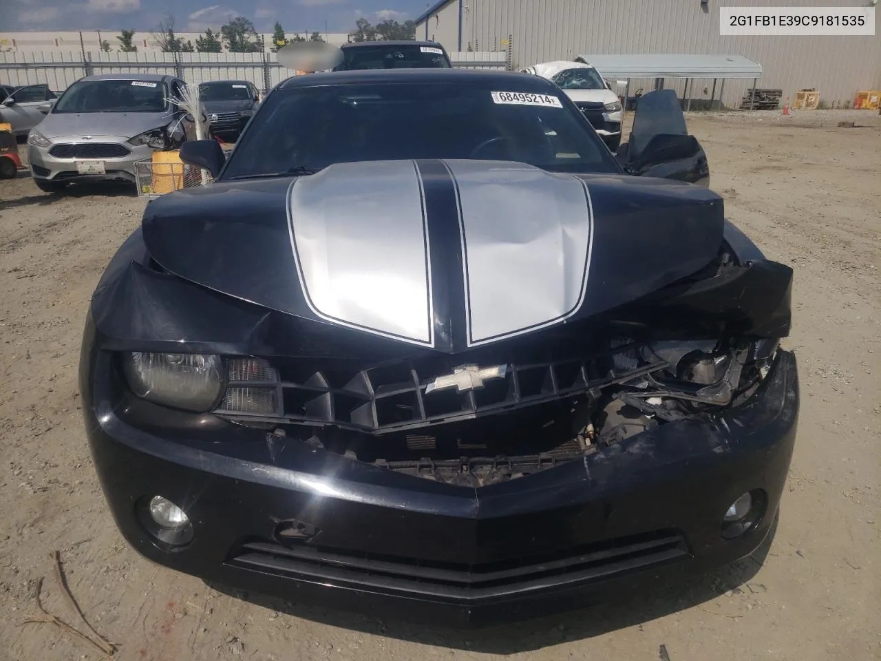 2012 Chevrolet Camaro Lt VIN: 2G1FB1E39C9181535 Lot: 68495214