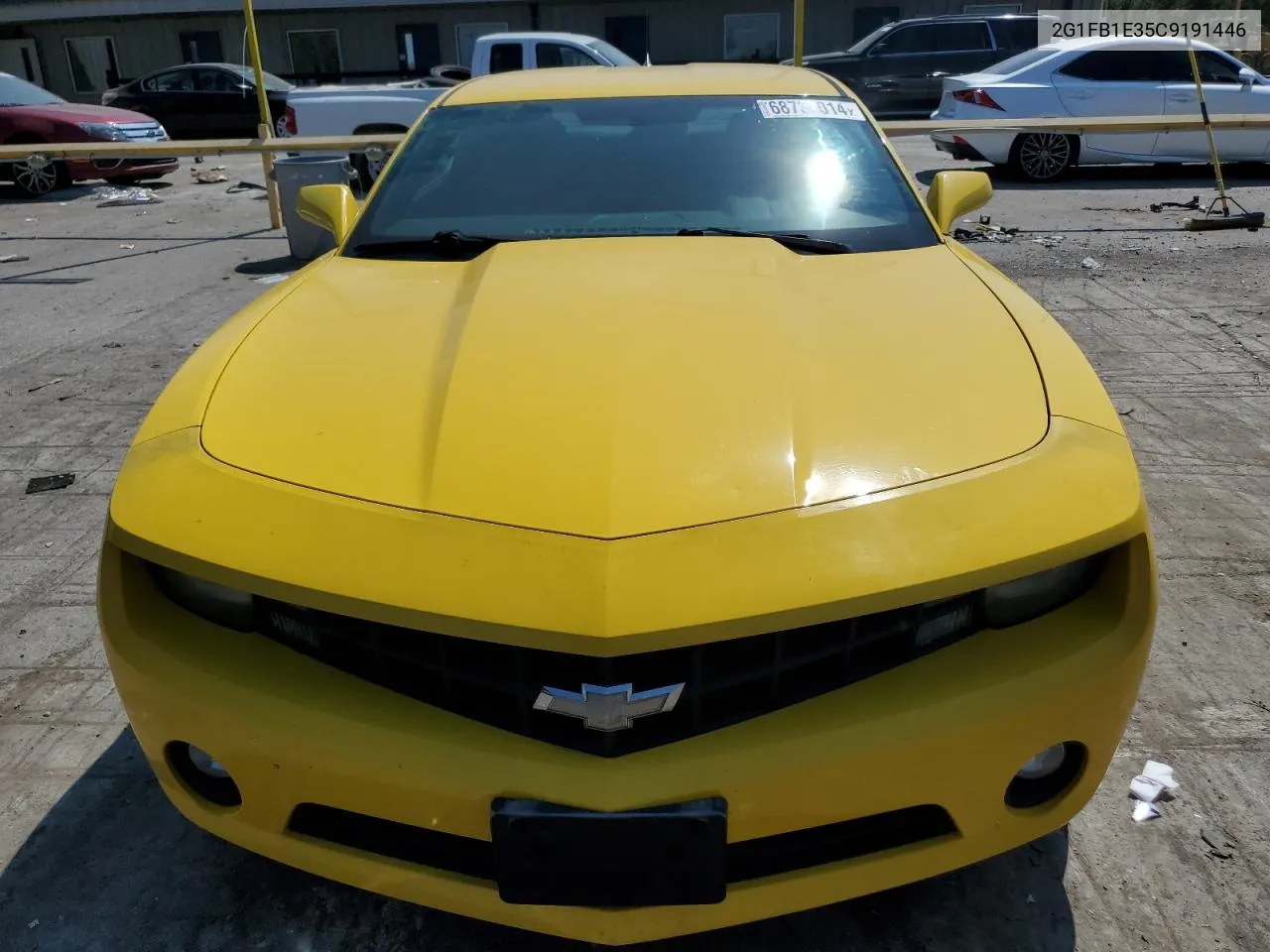 2012 Chevrolet Camaro Lt VIN: 2G1FB1E35C9191446 Lot: 68737014