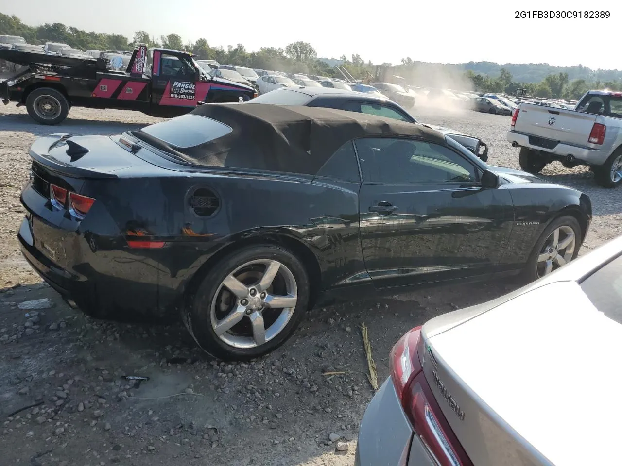 2G1FB3D30C9182389 2012 Chevrolet Camaro Lt