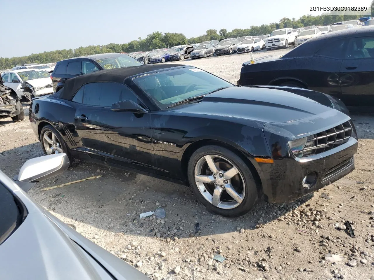 2G1FB3D30C9182389 2012 Chevrolet Camaro Lt