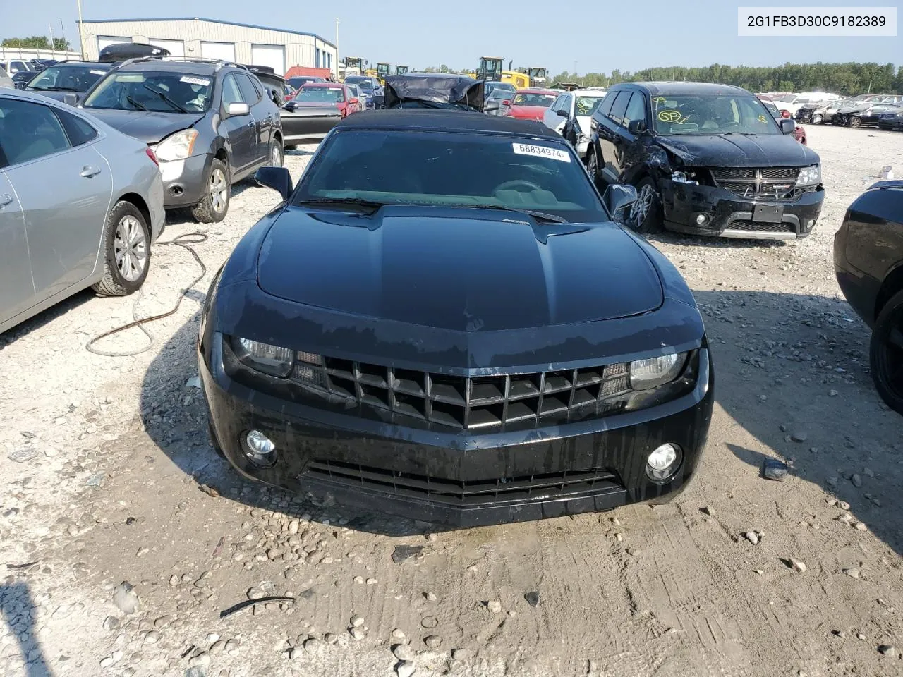 2G1FB3D30C9182389 2012 Chevrolet Camaro Lt