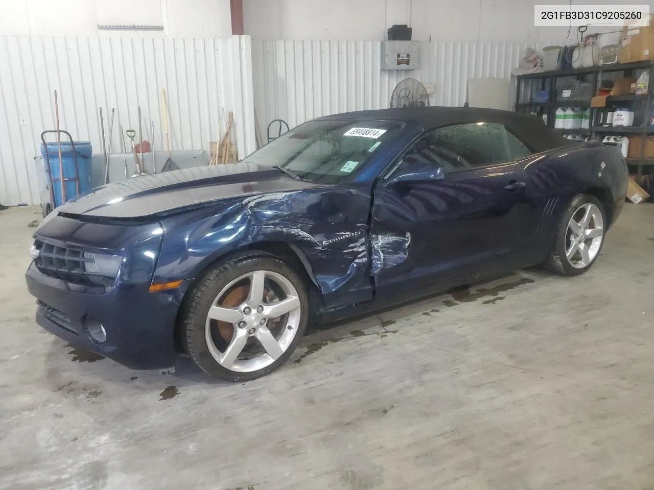 2G1FB3D31C9205260 2012 Chevrolet Camaro Lt