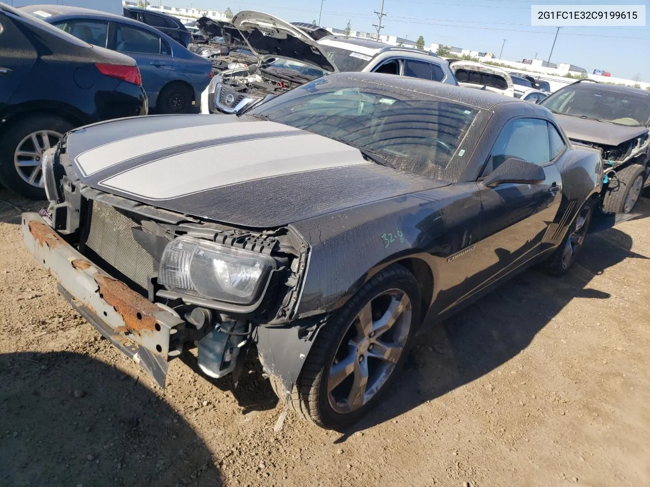 2G1FC1E32C9199615 2012 Chevrolet Camaro Lt