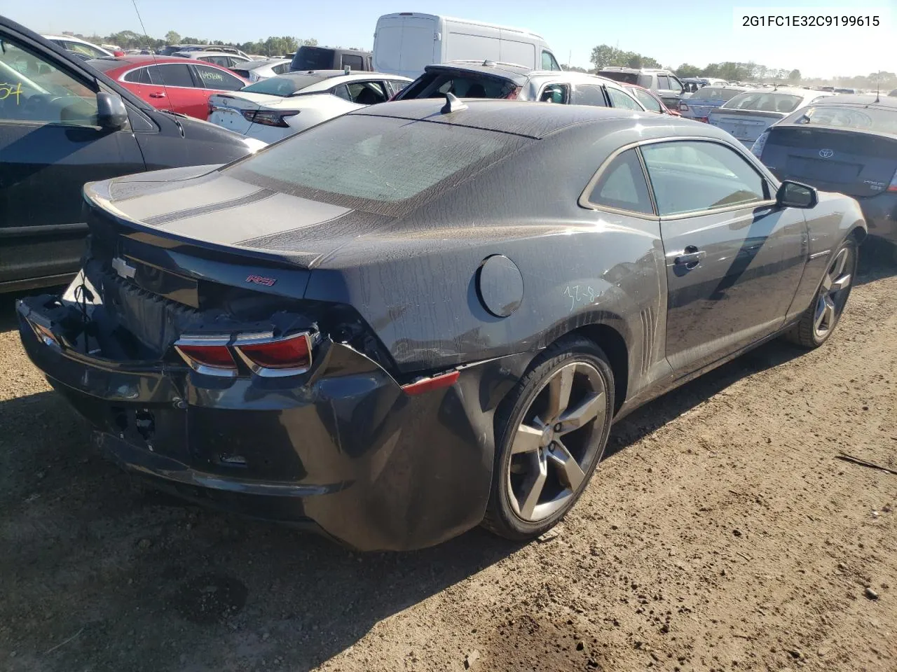 2G1FC1E32C9199615 2012 Chevrolet Camaro Lt