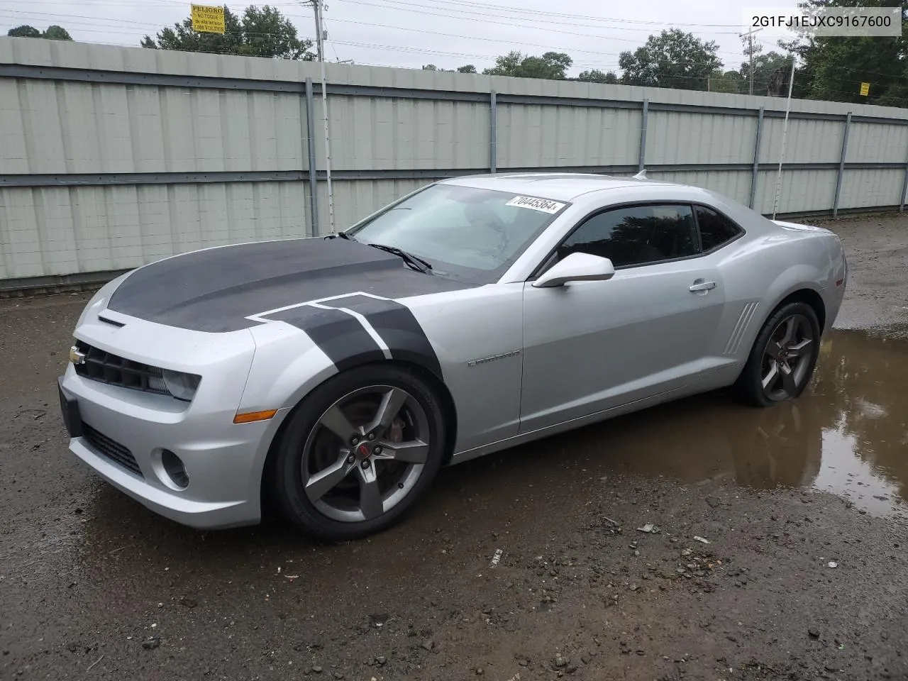 2G1FJ1EJXC9167600 2012 Chevrolet Camaro Ss