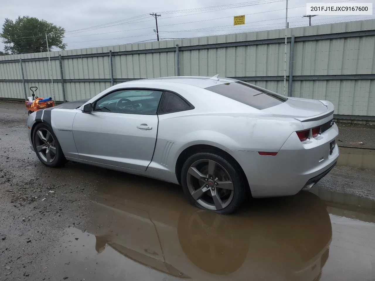 2G1FJ1EJXC9167600 2012 Chevrolet Camaro Ss