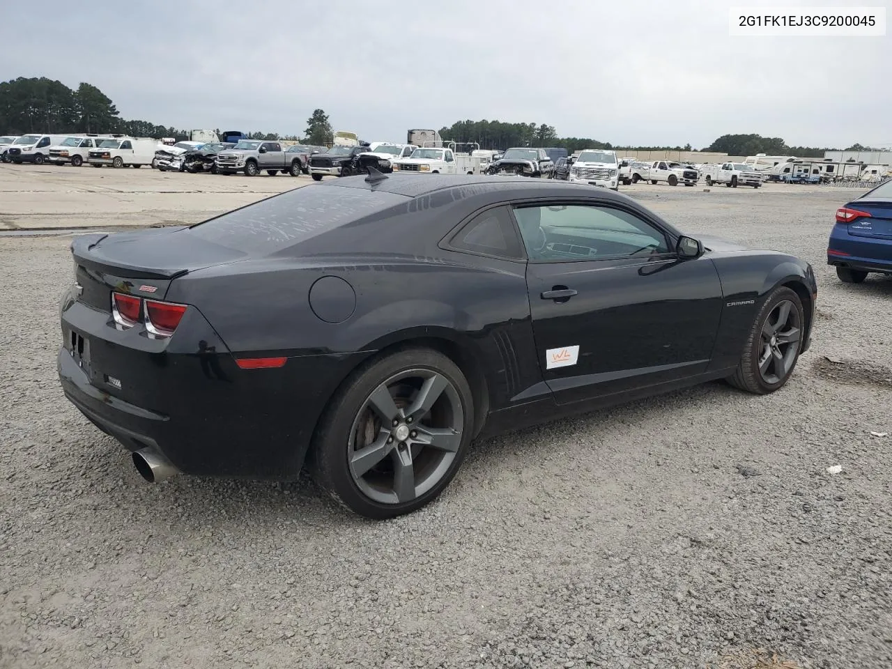 2012 Chevrolet Camaro 2Ss VIN: 2G1FK1EJ3C9200045 Lot: 70490194