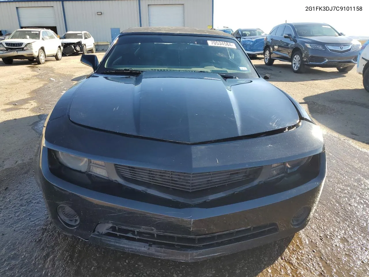 2012 Chevrolet Camaro 2Ss VIN: 2G1FK3DJ7C9101158 Lot: 70534584