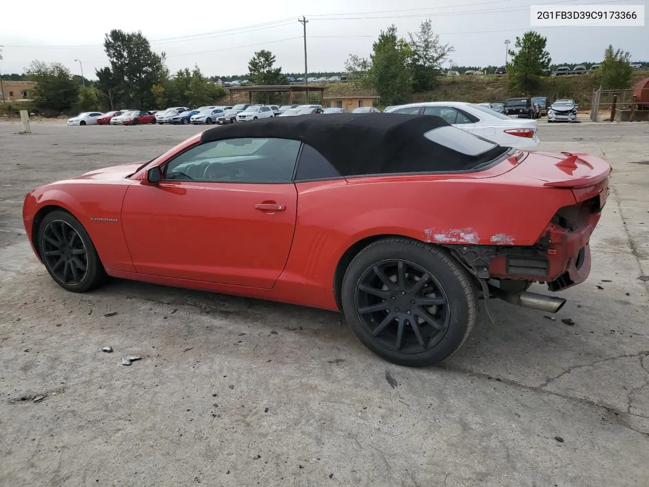 2012 Chevrolet Camaro Lt VIN: 2G1FB3D39C9173366 Lot: 70663224