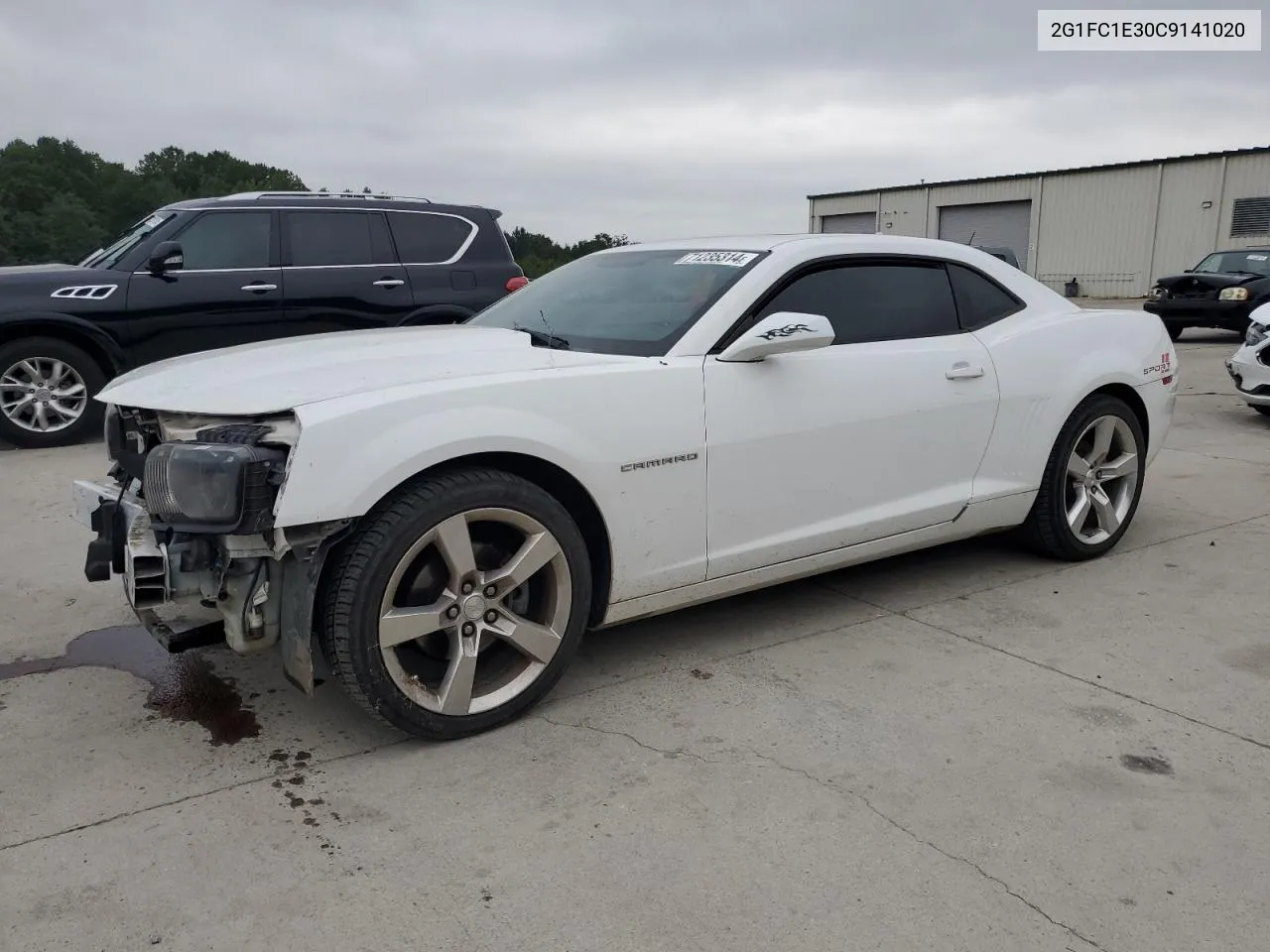 2012 Chevrolet Camaro Lt VIN: 2G1FC1E30C9141020 Lot: 71235314