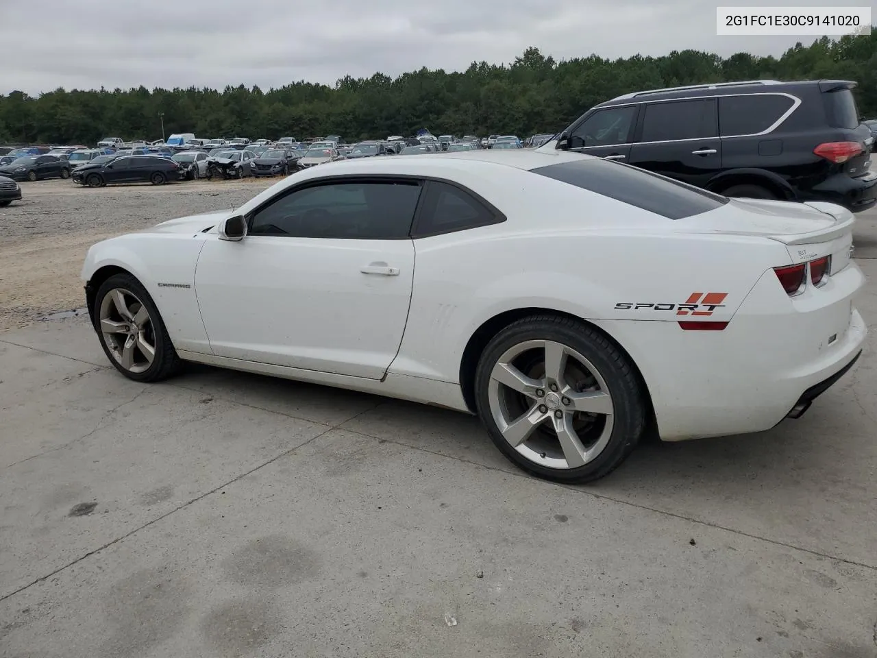 2012 Chevrolet Camaro Lt VIN: 2G1FC1E30C9141020 Lot: 71235314