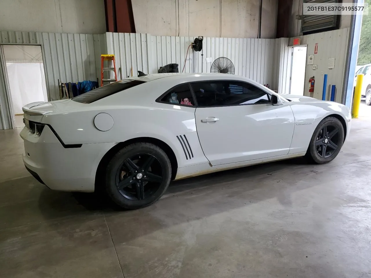 2012 Chevrolet Camaro Lt VIN: 2G1FB1E37C9195577 Lot: 71393334