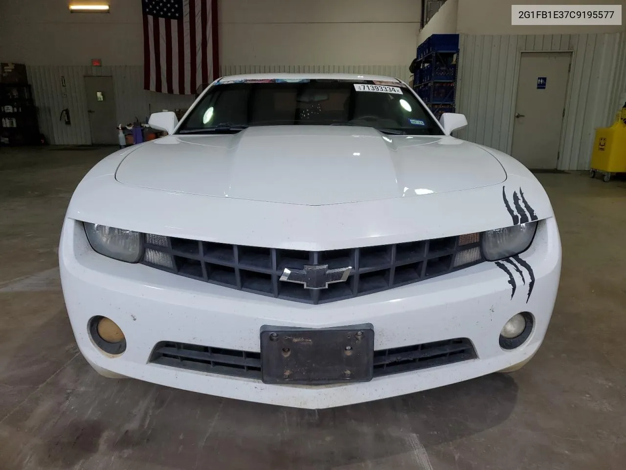 2012 Chevrolet Camaro Lt VIN: 2G1FB1E37C9195577 Lot: 71393334