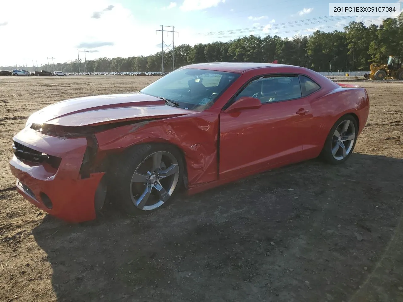 2012 Chevrolet Camaro Lt VIN: 2G1FC1E3XC9107084 Lot: 71571534