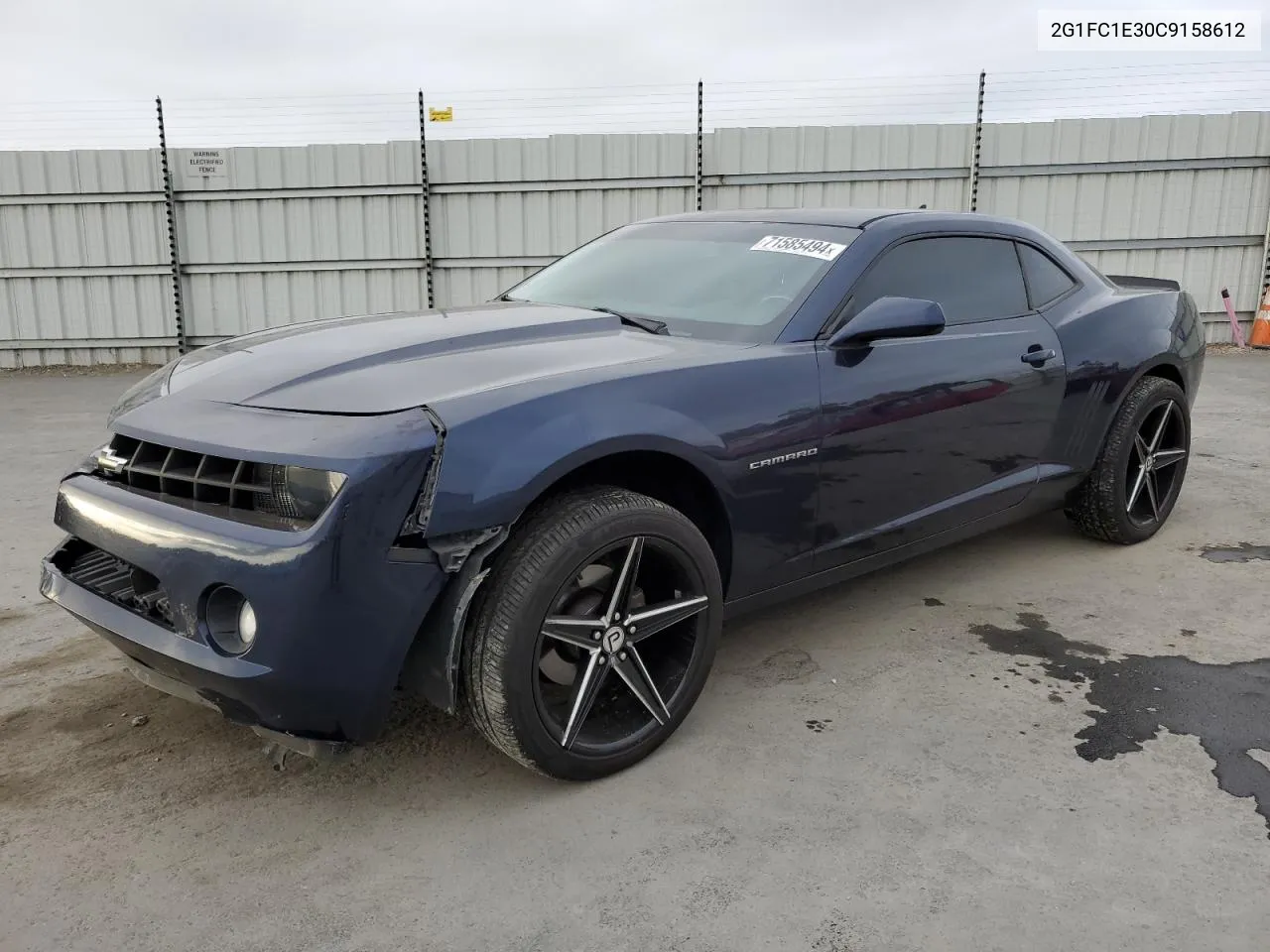 2012 Chevrolet Camaro Lt VIN: 2G1FC1E30C9158612 Lot: 71585494